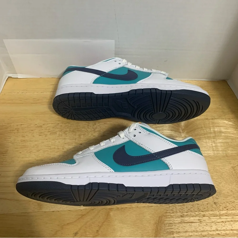 Nike Dunk Low Retro Dusty Cactus Thunder Blue‎ HF4850-345 Men's Multi Size 9.5